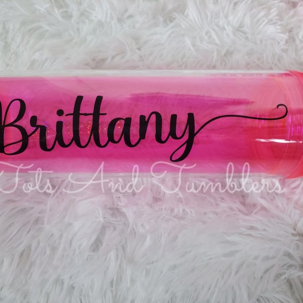 Custom Bridal Party 16 oz Arcylic Tumblers - Picture 8 of 8